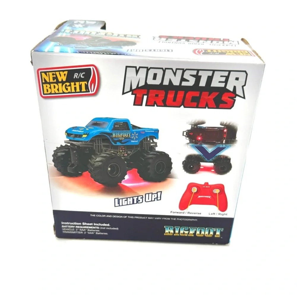 Bigfoot Blue Spark Monster Remote Control Truck , Ships next day , NIB‎